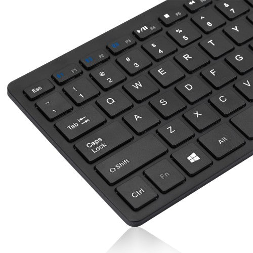 Adesso WKB-1100BB keyboard Home Bluetooth QWERTY US English Black