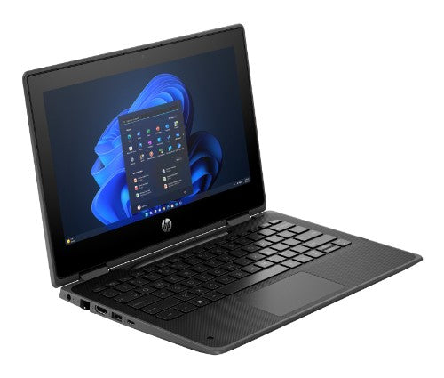 HP Fortis Flip G1i Intel® N N250 Hybrid (2-in-1) 11.6" Touchscreen HD 8 GB LPDDR5-SDRAM 256 GB SSD Wi-Fi 6E (802.11ax) Windows 11 Pro Black