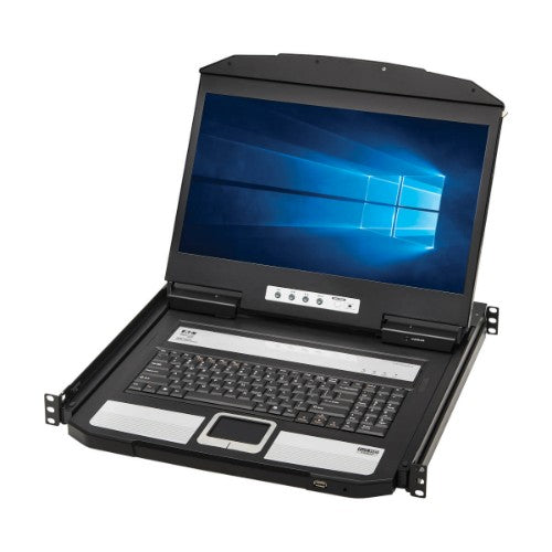 Eaton B021-SWHD-K rack console 18.5" 1920 x 1080 pixels Metal, Plastic Black 1U