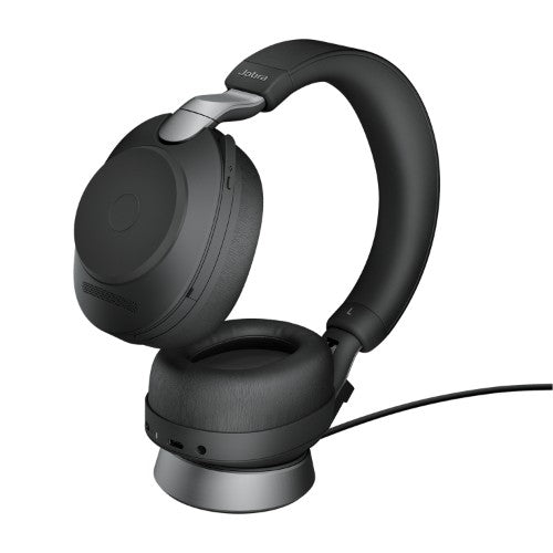 Jabra Evolve2 85 Headset Wireless Head-band Office/Call center USB Type-C Bluetooth Black
