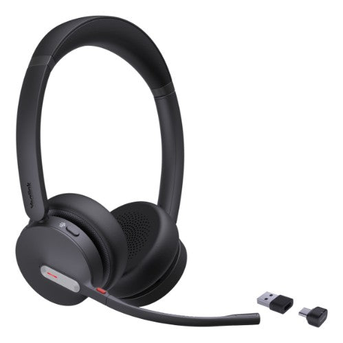 Yealink BH70 Dual Teams Headset Wireless Head-band Office/Call center USB Type-C / USB Type-A Bluetooth Black