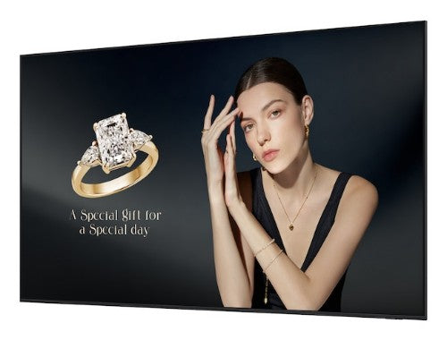 Samsung LH115QHFEBGXZA signage display Digital signage flat panel 115" LED Wi-Fi 1000 cd/m² 4K Ultra HD Black Tizen 24/7