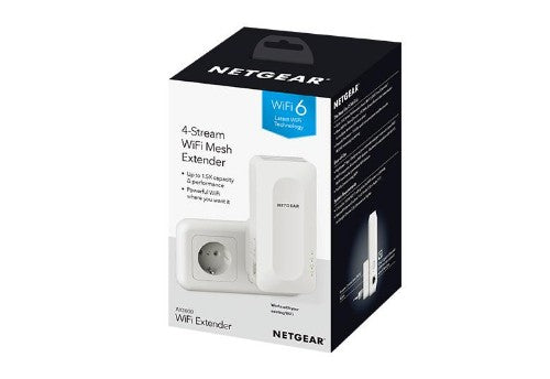 NETGEAR EAX15 Network repeater White 10, 100, 1000 Mbit/s