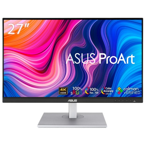ASUS ProArt PA279CV computer monitor 27" 3840 x 2160 pixels 4K Ultra HD LED Black, Silver