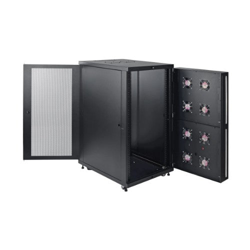 Tripp Lite SR24UBFFD rack cabinet 24U Freestanding rack Black