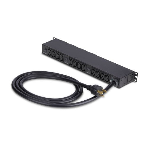 StarTech.com 2030B8H-RACK-PDU-IC power distribution unit (PDU) 20 AC outlet(s) 1U Black