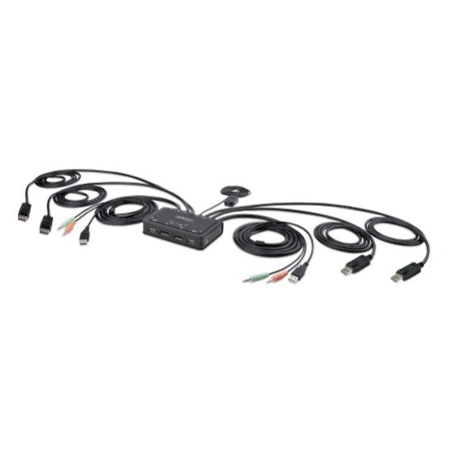 StarTech.com C2-DD46-UA2-CBL-KVM KVM switch Black