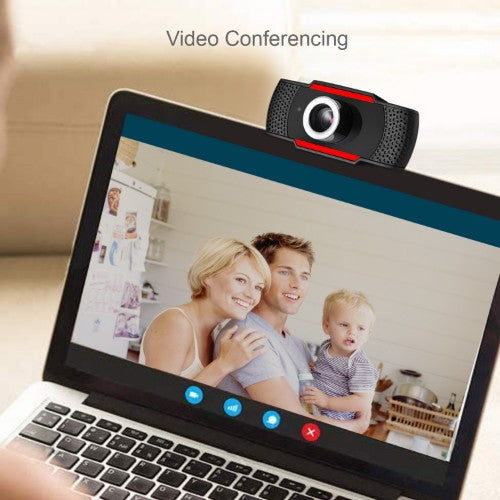 Adesso CyberTrack H3 webcam 1.3 MP 1280 x 720 pixels USB 2.0 Black, Red