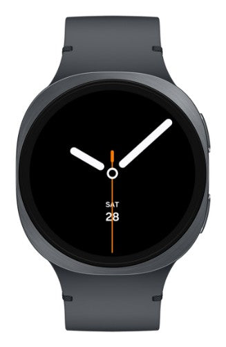 Samsung Galaxy Watch8 1.5" AMOLED 44 mm Digital 480 x 480 pixels Touchscreen Graphite Wi-Fi GPS (satellite)
