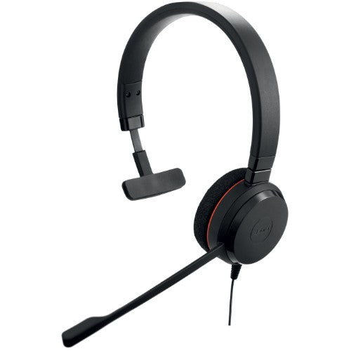 Jabra Evolve 20SE - USB-C/A, UC Mono Headset Wired Head-band Office/Call center USB Type-C / USB Type-A Black