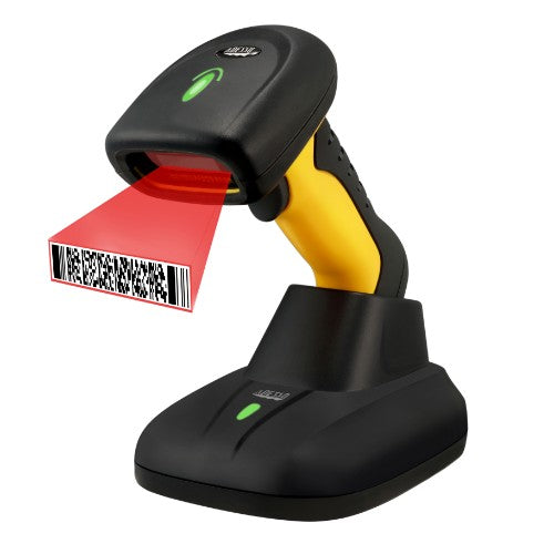 Adesso NUSCAN 5200 barcode reader Handheld bar code reader 1D/2D CMOS Black