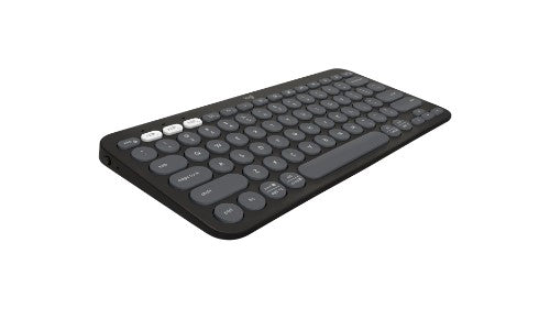 Logitech Pebble 2 Combo keyboard Mouse included Universal RF Wireless + Bluetooth QWERTY English Graphite