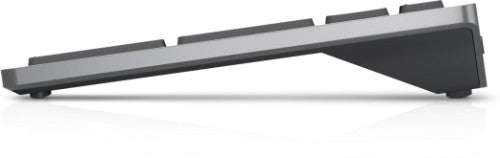 DELL KB740 keyboard Office RF Wireless + Bluetooth Canadian Gray, Black