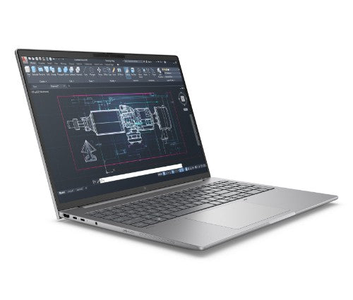 HP ZBook 8 G1i Wolf Pro Security Edition Intel Core Ultra 7 265H Mobile workstation 16" WUXGA 32 GB DDR5-SDRAM 1 TB SSD NVIDIA RTX 500 Ada Wi-Fi 7 (802.11be) Windows 11 Pro AI PC Silver