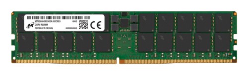 Micron MTC40F2046S1RC64BD2R memory module 64 GB 1 x 64 GB DDR5 288-pin DIMM ECC