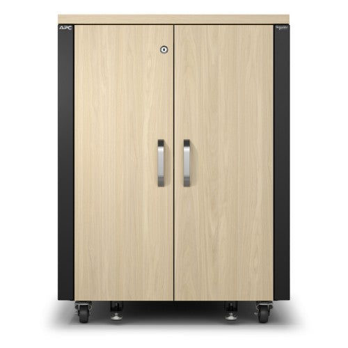APC AR4017A rack cabinet 17U Freestanding rack Black, Maple color