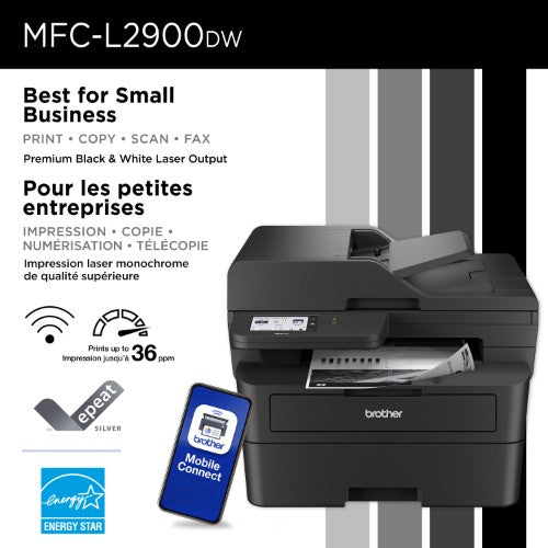 Brother MFC-L2900DW multifunction printer Laser A4 1200 x 1200 DPI 36 ppm Wi-Fi