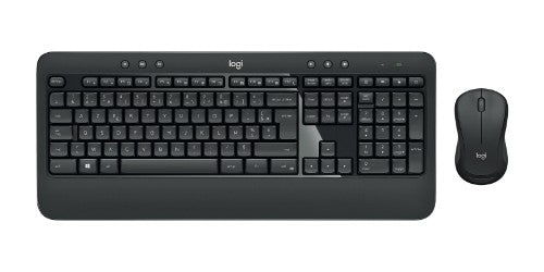 Logitech 920-008672 keyboard Mouse included Universal RF Wireless QWERTY French Black