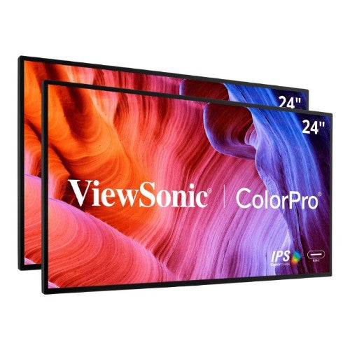 Viewsonic VP2468a_H2 computer monitor 24" 1920 x 1080 pixels Full HD LED Black