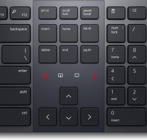 DELL KB900 keyboard Office RF Wireless Canadian Black