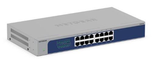 NETGEAR GS516v3 Unmanaged Gigabit Ethernet (10/100/1000) Gray
