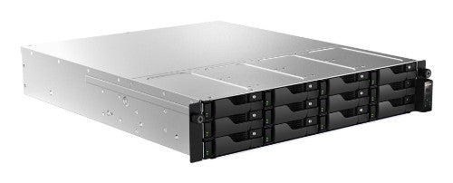Asustor LOCKERSTOR 12R Pro Gen2 NAS Desktop AMD Ryzen™ 7 7745 16 GB DDR5 0 TB Black, Steel