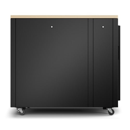 APC AR4017A rack cabinet 17U Freestanding rack Black, Maple color