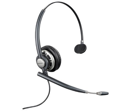 HP Poly EncorePro HW710 Single Ear Headset +Carry Case +Quick Disconnect TAA