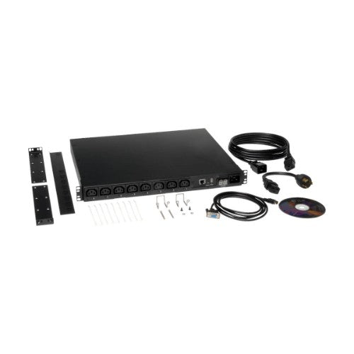 Tripp Lite PDUMH20HVNET power distribution unit (PDU) 8 AC outlet(s) 1U Black