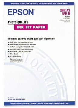 Epson Photo Quality, DIN A3+, 102g/m² A3+ White Matte