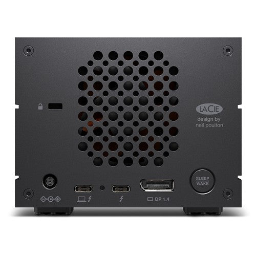 LaCie 2big Dock v2 disk array 60 TB Desktop Black