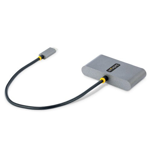 StarTech.com 5G2A2CPDB-USB-C-HUB interface hub USB 3.2 Gen 1 (3.1 Gen 1) Type-C 5000 Mbit/s Gray