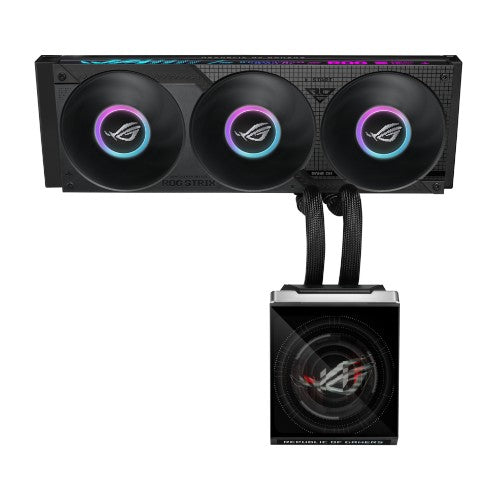 ASUS ROG Strix SLC IV 360 ARGB LCD Processor All-in-one liquid cooler 4.72" (12 cm) Black 1 pc(s)