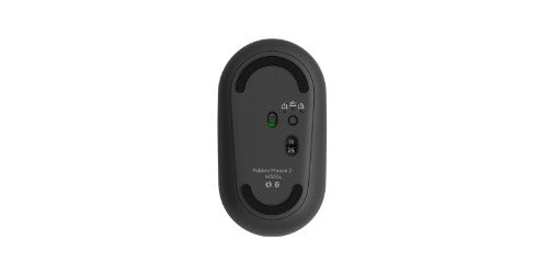 Logitech Pebble 2 Combo keyboard Mouse included Universal RF Wireless + Bluetooth QWERTY English Graphite