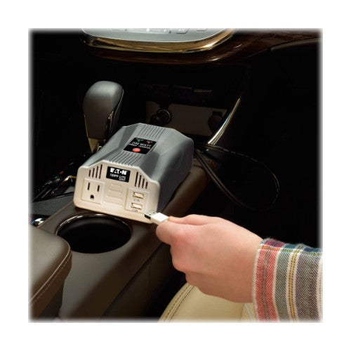 Tripp Lite PV200USB power adapter/inverter Auto 200 W Silver