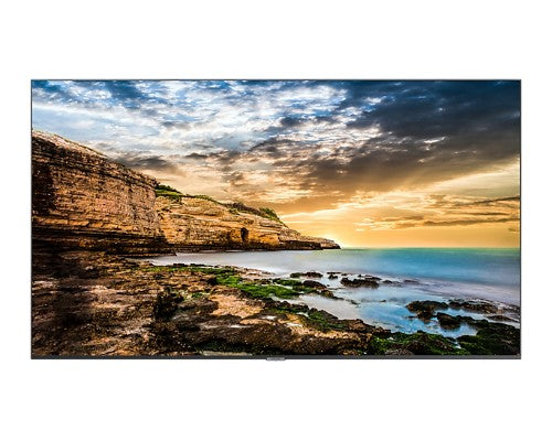 Samsung LH50QETELGCXGO signage display Digital signage flat panel 50" LED 300 cd/m² 4K Ultra HD Black Built-in processor Tizen 4.0