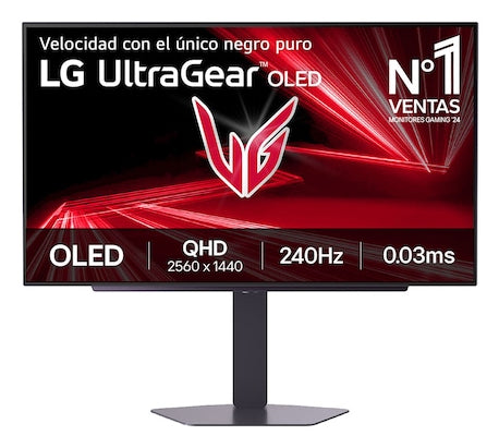 LG 27GX704A-B computer monitor 27" 2560 x 1440 pixels Quad HD OLED Black