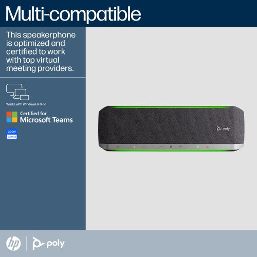 HP Poly Sync 60 Microsoft Teams Certified Speakerphone