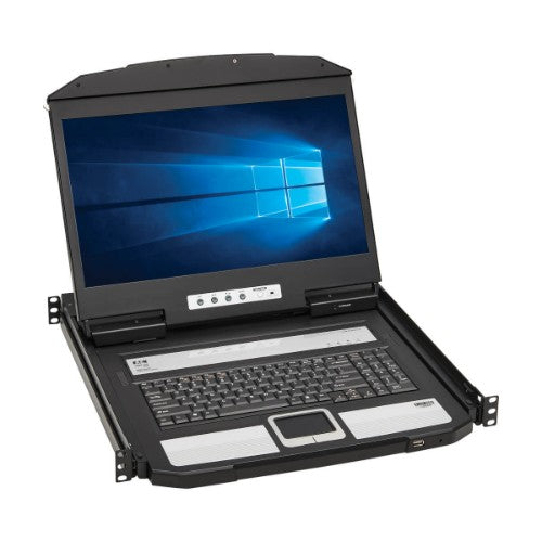 Eaton B021-SWHD-K rack console 18.5" 1920 x 1080 pixels Metal, Plastic Black 1U