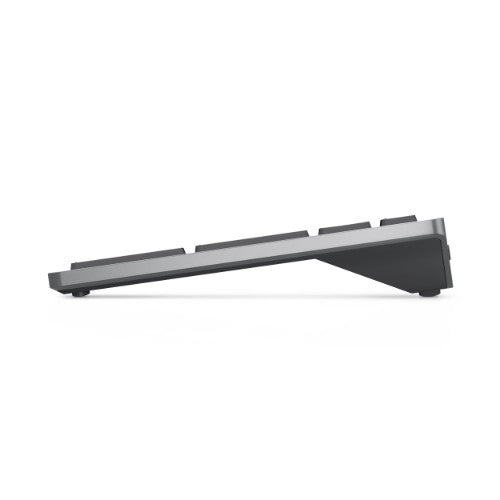 DELL KM7120W keyboard Mouse included Office RF Wireless + Bluetooth English Gray, Titanium