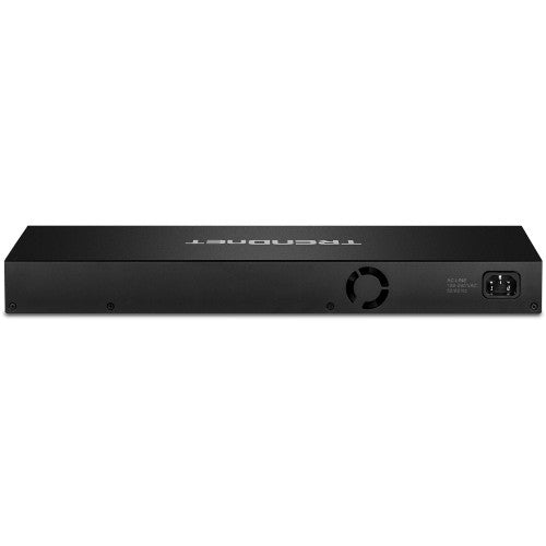 Trendnet TPE-TG182F v1.0R Unmanaged Gigabit Ethernet (10/100/1000) Power over Ethernet (PoE) 1U Black