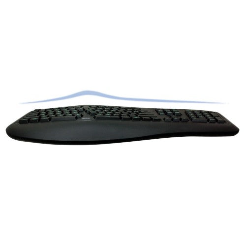 Adesso Tru-Form 150 keyboard Universal USB QWERTY US English Black