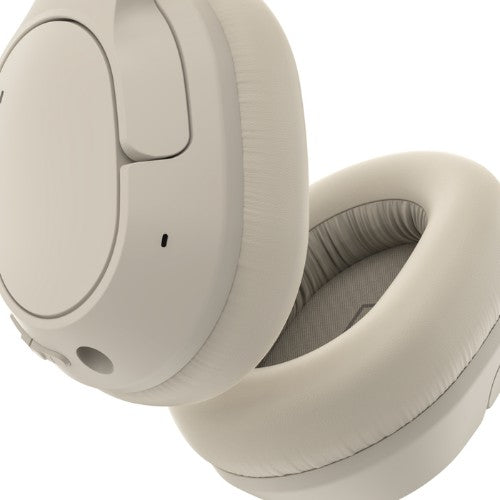Belkin SoundForm Isolate Headset Wired & Wireless Head-band Calls/Music USB Type-C Bluetooth Sand