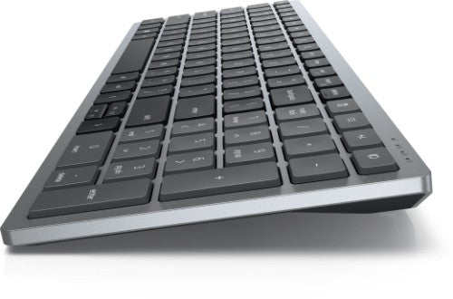 DELL KB740 keyboard Office RF Wireless + Bluetooth Canadian Gray, Black