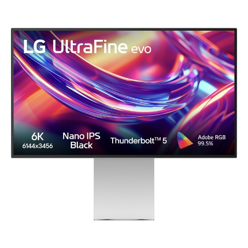 LG 32U990A-S computer monitor 32" 6144 x 3456 pixels 6K Ultra HD LCD Gray