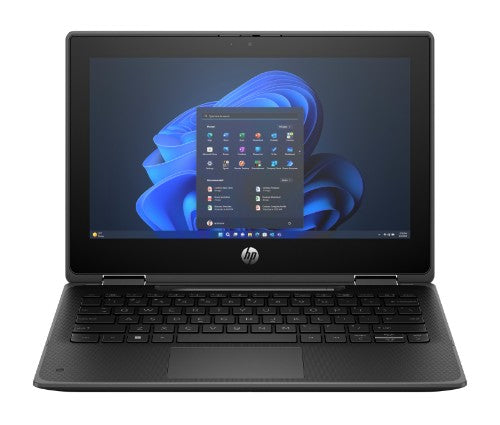 HP Fortis Flip G1i Intel® N N250 Hybrid (2-in-1) 11.6" Touchscreen HD 8 GB LPDDR5-SDRAM 256 GB SSD Wi-Fi 6E (802.11ax) Windows 11 Pro Black
