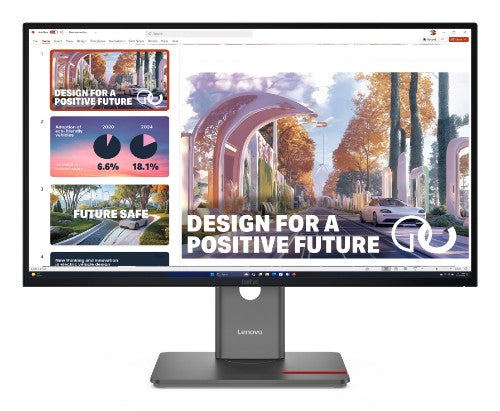 Lenovo ThinkVision P27QD-40 computer monitor 27" 2560 x 1440 pixels Wide Quad HD LED Black