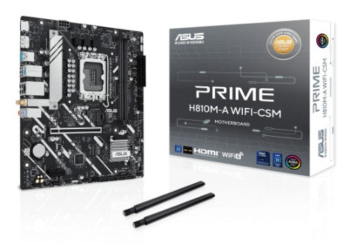 ASUS PRIME H810M-A WIFI-CSM Intel H810 LGA 1851 (Socket V1) micro ATX