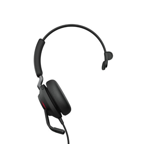 Jabra Evolve2 40 SE MS Mono Headset Wired Head-band Calls/Music USB Type-C / USB Type-A Black