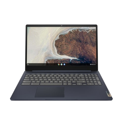 Lenovo IdeaPad 3 Chrome 15IJL6 Intel® Pentium® Silver N6000 Chromebook 15.6" Touchscreen Full HD 4 GB LPDDR4x-SDRAM 128 GB eMMC Wi-Fi 6 (802.11ax) ChromeOS English Blue